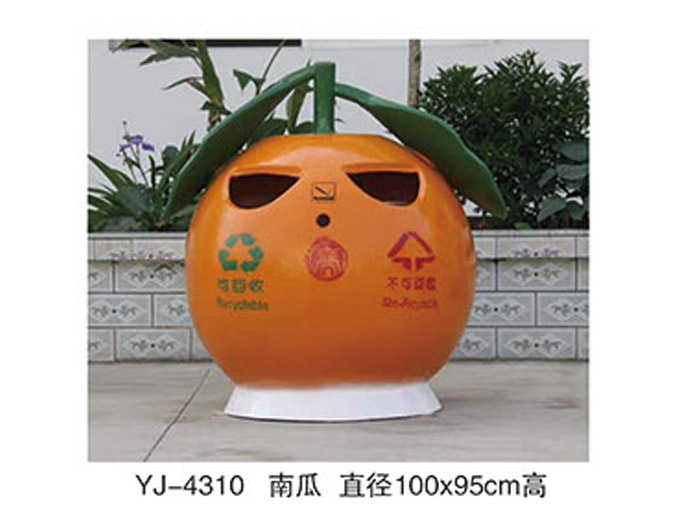 玻璃钢雕塑垃圾桶