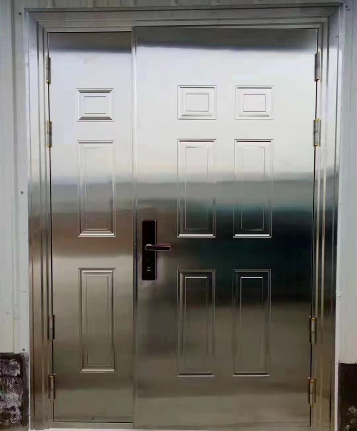 农村不锈钢门实图
